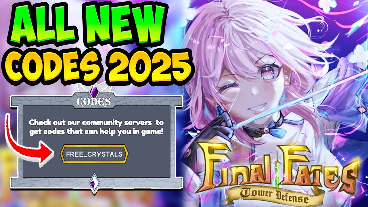 ALL WORKING FINAL FATES TOWER DEFENSE CODES ROBLOX - All New Final Fates Tower Defense Codes 2025!