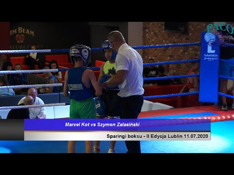 Sparingi boksu   II Edycja Marcel Kot Gwarek Łęczna vs Szymon Zalasiński Hetman Zamość