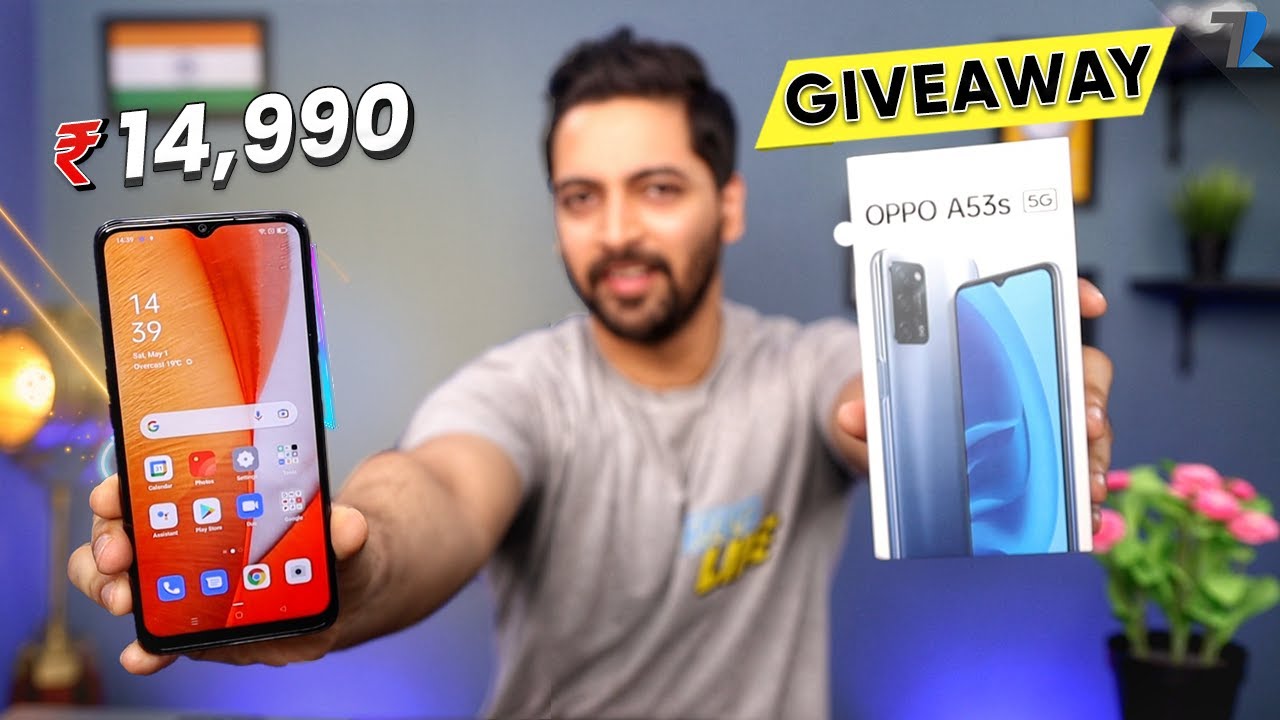 OPPO A53s 5G - Unboxing & Hands On | Dimensity 700 | 6GB Ram | 5000 mAh | GIVEAWAY⚡⚡