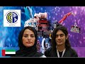 Professor Gabriel Gordon and Rawdha Al Otaiba explain of Robotic Missions