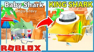 I Unlocked King Shark Evolution! Max Size &amp; Power! | Roblox Shark Evolution
