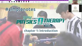fizik bab 1 form 4: Pengenalan notaringkas SPM