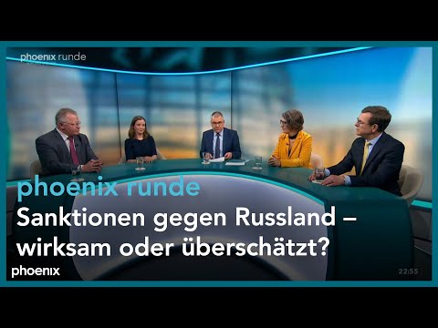 phoenix runde: Sanktionen gegen Russland – wirksam oder überschätzt?