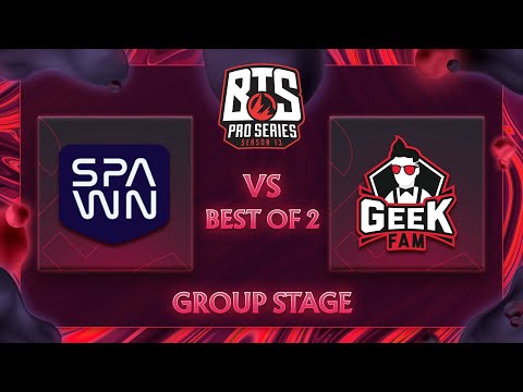 [FIL] Geekfam vs Spawn Team (BO2) | BTS Pro Series S13: SEA Group Stage