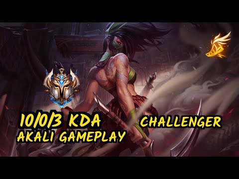 FNC.A MagiFelix (AKALI) vs AZIR - 10/0/3 KDA MID CHALLENGER GAMEPLAY - EUW