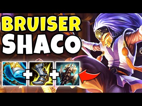 MAKING THE ENEMIES CRY WITH BRUISER SHACO!! - Pink Ward Shaco