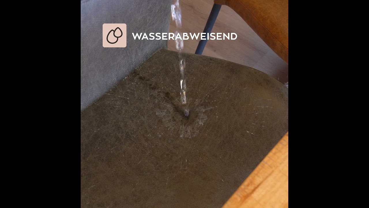 Esszimmerstuhl Fay cognac Eco-Leder stapelbar