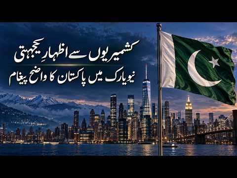 نیویارک میں پاکستان کا مضبوط پیغام | عوامِ کشمیر کے ساتھ یکجہتی