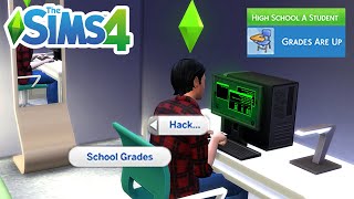 How To Hack Grades (Program Skill Guide, Increase High School Grades) - The Sims 4