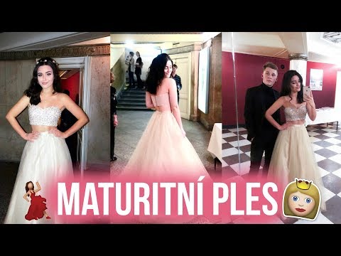 NÁŠ MATURITNÍ PLES - VLOG || přípravy, šaty, moje třída❤️