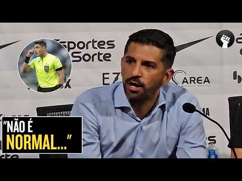 Emiliano D�az desabafa sobre as arbitragens nos jogos do Corinthians