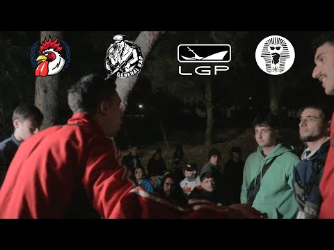OSIRIS & ORTEGA & GIO VS ERWIN & SINAKA & OVD - CUARTOS - 3VS3 GRUPAL BATTLE