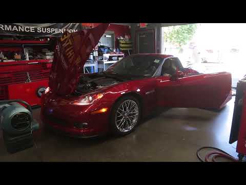 Kooks Headers and X Pipe installed on Corvette C6 Grand Sport