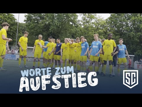 Worte zum Aufstieg │ A-Junioren │ Ralf Horster, Philipp Kösters und Anton Winter