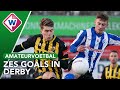 Doelpuntrijke derby tussen Rijnsburgse Boys en Quick Boys