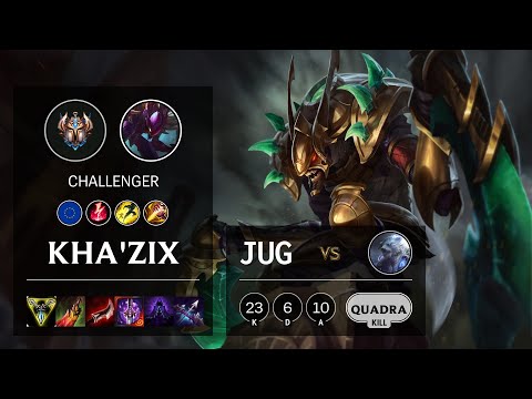 Kha'Zix Jungle vs Volibear - EUW Challenger Patch 10.16