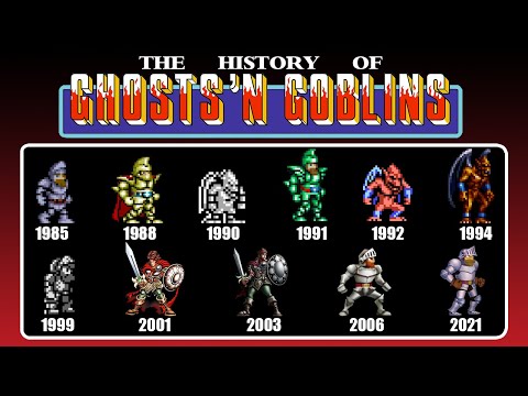 The History of Ghosts 'n Goblins (and Makaimura 魔界村) - Full Series Retrospective | Rewind Arcade