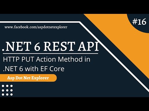 HTTP Put Rest API Action Method in ASP NET Core 6 with Entity Framework Core Repository Pattern