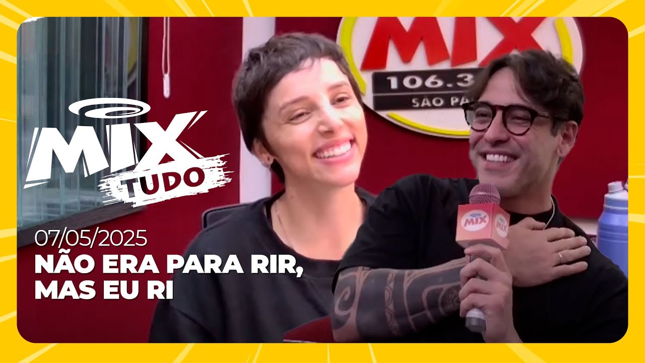 NÃO ERA PARA RIR, MAS EU RI - Mix Tudo #AoVivo 07.05