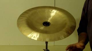 Video thumbnail for Wuhan 17" China available at www.cymbalsandsnares.com by ILDUCE61