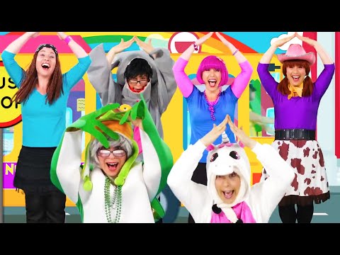 The Wheels On The Bus Nursery Rhyme Mega Mix | Songs for kids and families | Debbie Doo