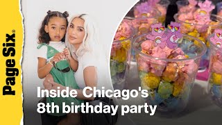 Download lagu Inside Kim Kardashian's daughter Chicago's extravagant Care Bear-themed 8th birthday party mp3