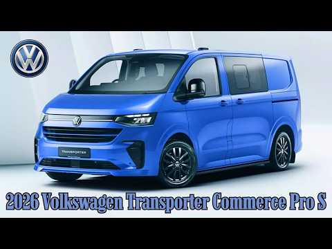 The Ultimate Workhorse! 🚐 New VW Transporter Commerce Pro S Review