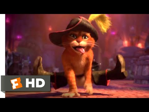 Puss in Boots (2011) - Cat Dance Fight Scene (2/10) | Movieclips