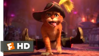 Puss in Boots (2011) - Cat Dance Fight Scene (2/10
