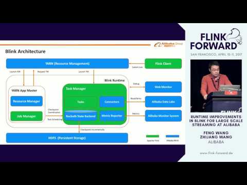 #FlinkForward SF 2017: Wang & Wang - Runtime Improvements in Blink for Large Scale Streaming...