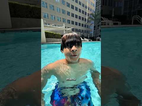 Different People At The Pool!