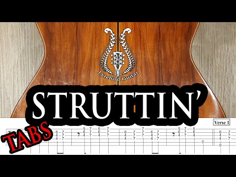 Struttin' (Jerry Reed) - w/ TABS performed by Martijn Hadders - Lyrebird Guitar
