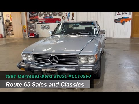 1981 Mercedes-Benz 380SL (CC-1974991) for sale in Ham Lake, Minnesota