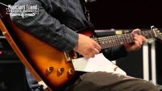 Video thumbnail for Gibson Custom Limited Run 1958 Mahogany Explorer Electric Guitar by Musician's Friend