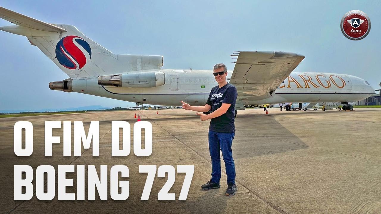BOEING 727 - fizemos o ÚLTIMO VOO desse avião no Brasil