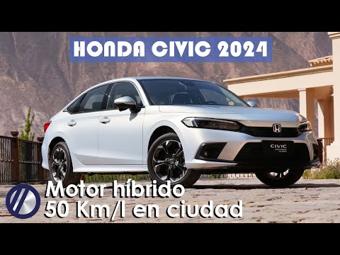 Nuevo Honda Civic 2024 e:HEV | Precio, funcionamiento, equipamiento y características.