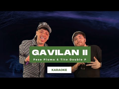 GAVILAN ll - Peso Pluma, Tito Double P | KARAOKE |