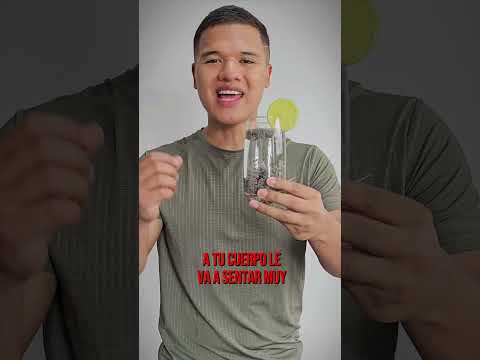 PIERDE PESO CON EL AGUA DE LIMON Y CHIA 🧋🧋🧋