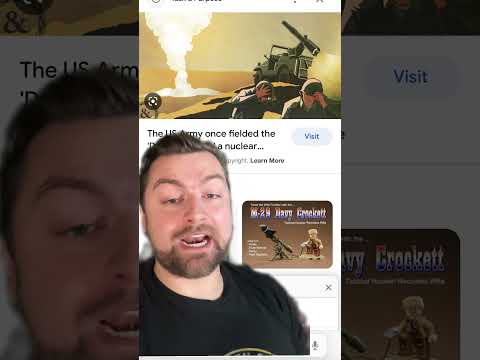 The davy Crockett portable nuke