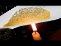 Put a paper with honey on fire & see what happens - आग पर शहद के साथ एक कागज़ र
