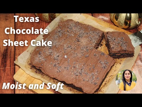 Christmas Special Chocolate Sheet Cake|Super Moist Sheet Cake|Texas Sheet Cake-RUCHIKA'S GOOD FOOD