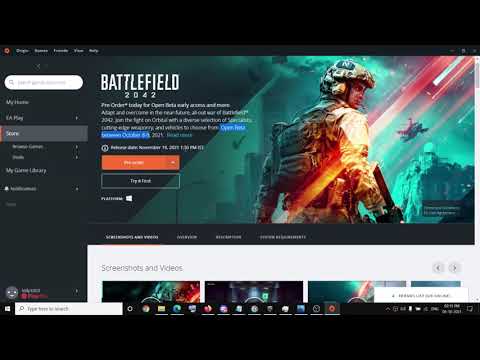 How To Preload Battlefield 2042 Open Beta On Steam/Origin & Epic Games Launcher On PC
