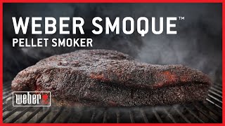 Weber New 2025 Weber Smoque™ Pellet Smoker Introduction