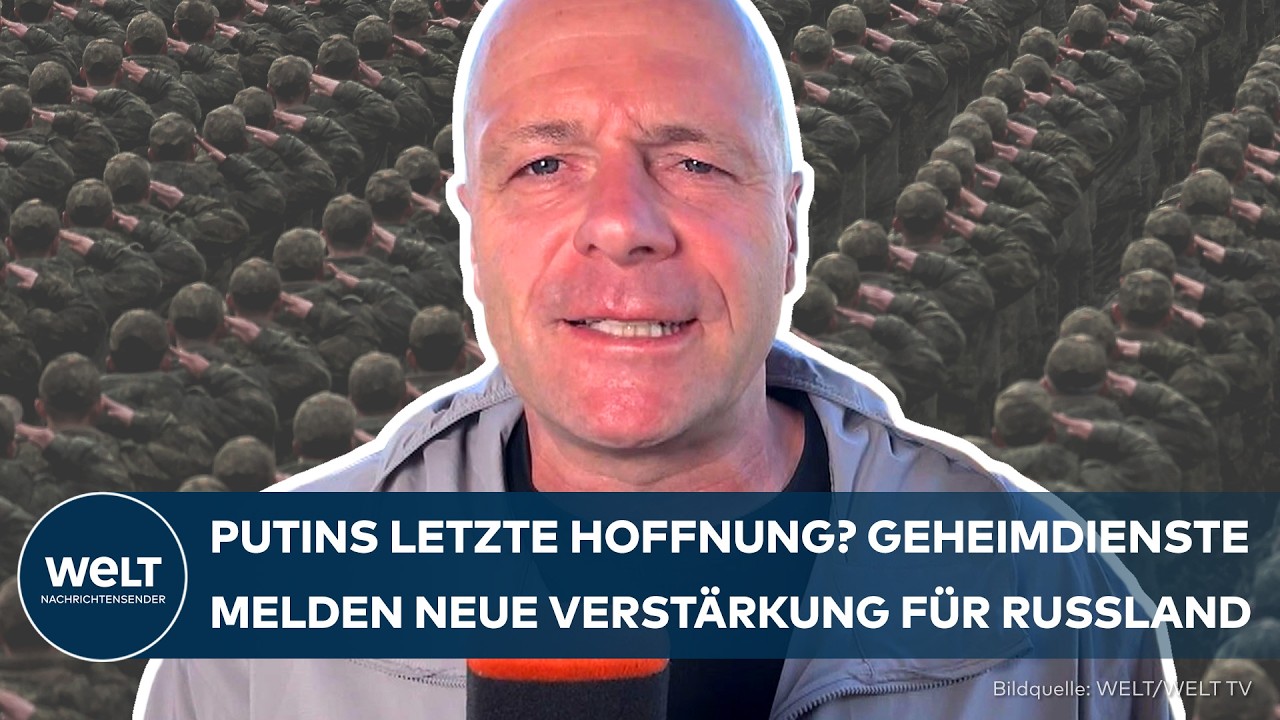 UKRAINE-KRIEG: Putins letzte Hoffnung? Ukrainischer Geheimdienst deckt auf: 30000 Mann aus Nordkorea