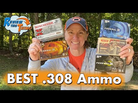 The Best 308 Ammo  [100-Yard Ammo Test!]