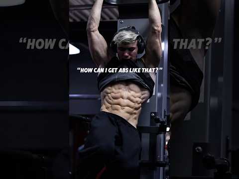 “What’s the secret to abs like that?”