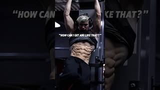 “What’s the secret to abs like that?”
