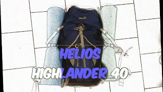 Highlander Hiker 40 / black - відео 3