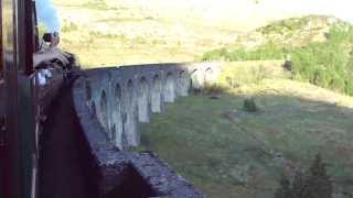 preview picture of video 'Glenfinnan Viaduct, o caminho do Hogwarts Express (The Jacobite)'