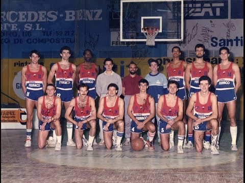 L.Primera B 86/87 J16 Feiraco OBRADOIRO Vs. CAJAMADRID